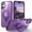 Purple, variant on Magnetic Case for iPhone 16 Plus Ring Holder Bracket Cover, Compatible with MagSafe Charging Support Car Mount, Hybrid Shockproof Dustproof Slim Rugged Case for iPhone 16 Plus, Purple