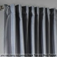 thumbnail image 4 of 3S Brother's Solid Luxury Matte Velvet Soft Curtains Set of 2 Panels Hanging Back Tap & Rod Pocket Home Décor Bedroom Kitchen Office Windows Room Darkering ( Silver-52"x72"), 4 of 6