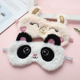 thumbnail image 2 of Máscara de ojos para dormir con sombreado de panda y alpaca de peluche, máscara de ojos de oveja con dibujos de animales para la hora del almuerzo, gafas para la siesta de la empresa en casa, 2 of 5