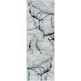 thumbnail image 3 of Hauteloom Fremantle Hallway, Kitchen Runner Rug - Modern - Gray, Beige - 2'7" x 10', 3 of 17