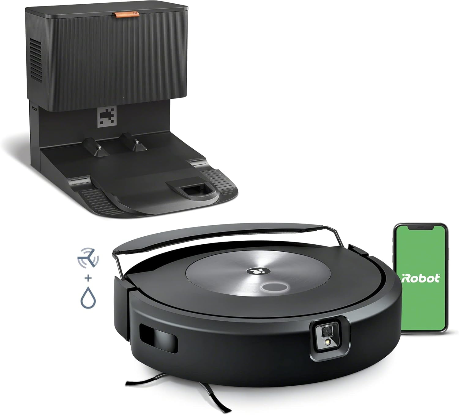 [新品•未開封]Roomba i3+ i355060 iRobot Roomba i3+ EVO Wi-Fi Robot Vacuum with Self-Emptying