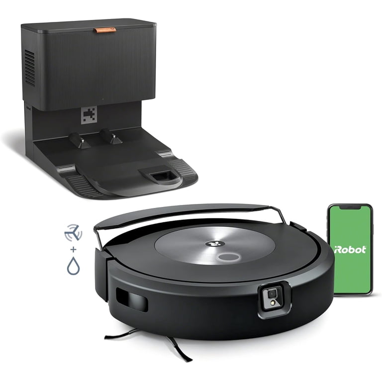 〈新品未使用〉iRobot Roomba Combo Restored iRobot C755920, Robotic Floor Cleaners, Roomba Combo j7+
