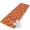 Orange, variant on Runner Rug 1.64'x5.25', Colorful Rhombic Non Slip Backing Floor Mats Soft Area Rugs, Absorbent Muddy Dirt Trapping Carpet for Entryway Hallway Kitchen Bedroom Abstract Geometric Art Vintage Rustic
