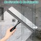thumbnail image 5 of Limpiador de ducha y limpiacristales de acero inoxidable, limpiador para duchas de baño, puertas de cristal, espejos para el hogar, limpiaparabrisas de coche, soporte adhesivo, gancho para puerta de, 5 of 5