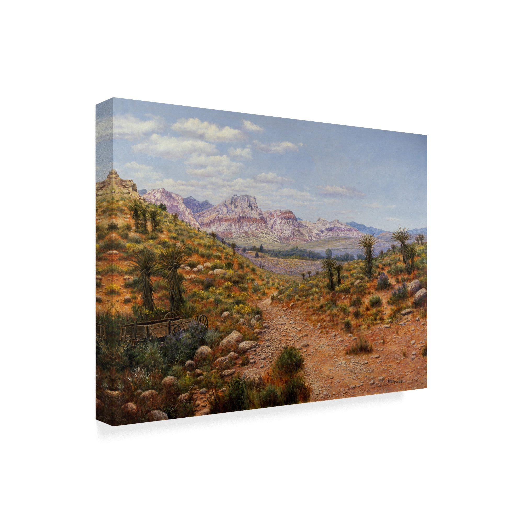 Trademark Fine Art 'Old Spanish Trail' Canvas Art by Bill Makinson