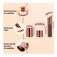thumbnail image 5 of Set 7 Brochas Maquillaje Profesional Alto Nivel  Malubero Color Marrón, 5 of 5