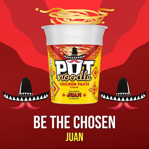 Pot Noodle Chicken Fajita 90g, British Import (Pack of 2)