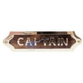 thumbnail image 4 of Nagina International Captain's Maritime Nautical Wall Decor Name Plate | Wooden Handcrafted Plaque, 4 of 4