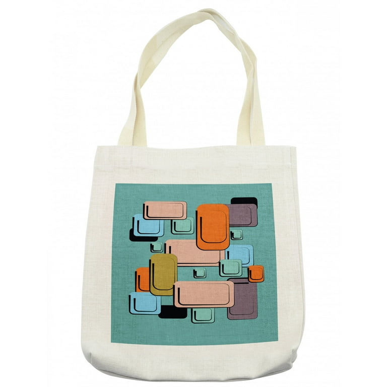 Rectangular shop beach tote