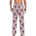 thumbnail image 2 of GZHJMY Cute Cartoon Dog Mens Pajama Pants, Comfortable and Soft Men&nbsp;Pajama&nbsp;Bottoms, with Pockets and Drawstring, Christmas New Year Birthday Father's Day, 2 of 7