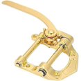 thumbnail image 3 of Unidad de trémolo KAIYANG para guitarra Puente vibrato Cordal vibrato eléctricas Tele SG LP ETC Dorado, 3 of 4