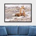 thumbnail image 2 of wall26 Framed Canvas Wall Art - Be a Unicorn in a Field of Horses - Giclee Print Gallery Wrap Modern Home Art Ready to Hang - 16"x24" Black, 2 of 5
