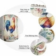thumbnail image 5 of 60x72 Inch Shower Curtains for Bathroom Farmhouse Chicken Fabric Bath Curtain Decor Watercolor Flowers Floral Farmhouse Waterproof Restroom Curtains Shower Set Accessories with 12 Hooks 60 Inch, 5 of 6