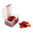thumbnail image 2 of Unique Creativ Box of Buttons, Red — Assorted Sizes, 65 g (Reusable Clear Box), 2 of 4