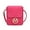Fuchsia, variant on Skylar Women Crossbody Bag, Vegan Leather Small Phone Bag Shoulder Bag by Mia K - Fuchsia Pink