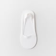 thumbnail image 2 of Lumtrix 5 Pairs No Show Socks Womens, Non Slip Low Cut Thin Dress Footies Liner Socks Flats Loafers Sneakers White One Size, 2 of 5