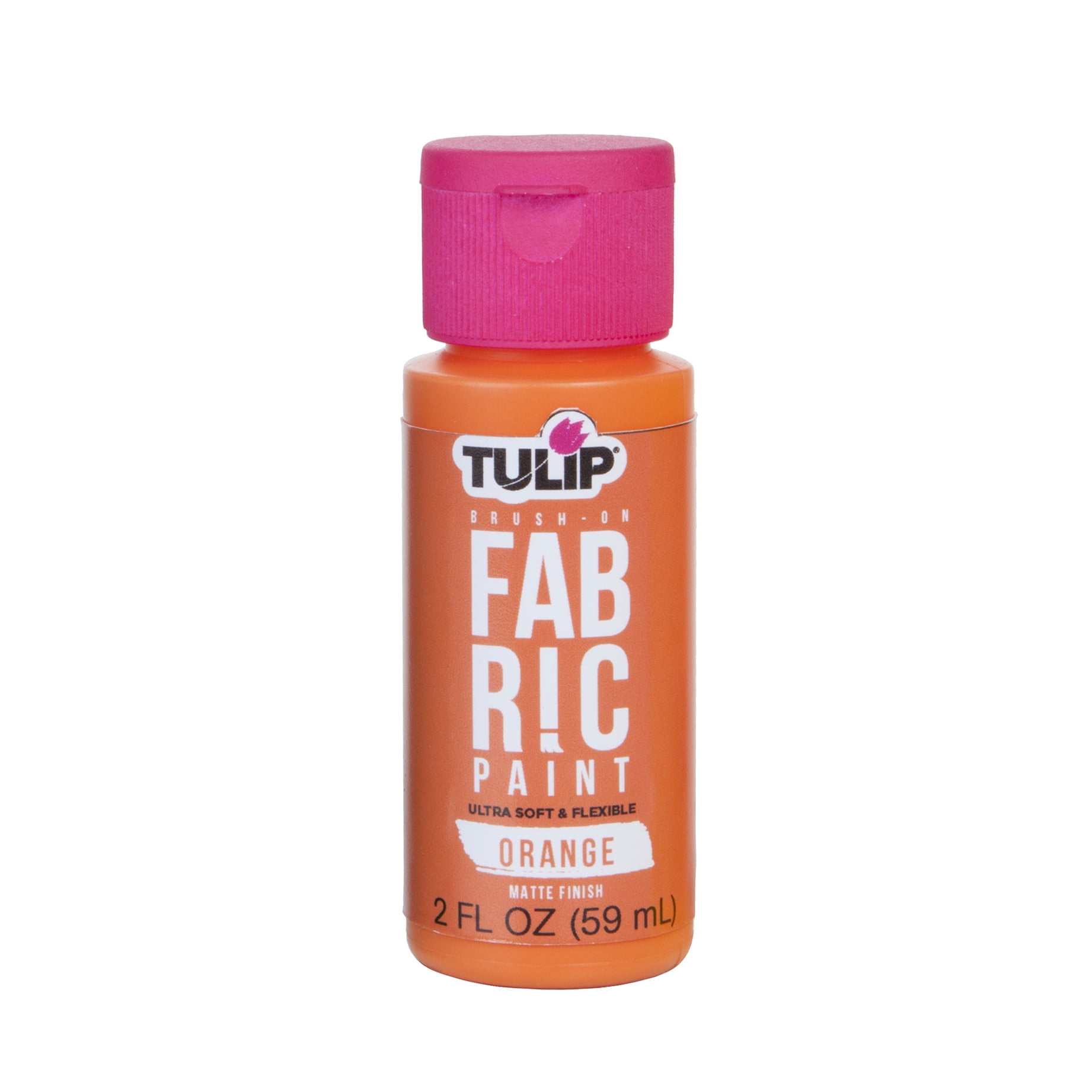 Tulip Orange BrushOn Fabric Paint, 2 Oz.