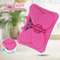 thumbnail image 4 of Butterfly Kids Case for Samsung Galaxy Tab S9 FE 5G 10.9"/ S9/ S8/ S7 11", Galaxy Tab A9+ Plus Case, Soft EVA Rotating Stand Lightweight Shockprof Kids Friendly Case Cover,Rose, 4 of 6