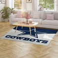 thumbnail image 3 of Football Cowboys Soft Comfy Area Rugs Carpet Suitable Flannel for Living Room Kitchen Bedroom Laundry Room Home Decorations, 3 of 6