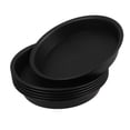 thumbnail image 6 of TABLETREANDS 6-Pack 5.9 Inch Black Round Plant Saucers, PP Material, Prevent Overwatering for Indoor Outdoor Plants, 6 of 8