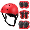 thumbnail image 4 of Kids 7 in 1 Helmet and Pads Set Adjustable Kids Knee Pads Elbow Pads Wrist Guards for Scooter Skateboard Roller Skating Cycling, 4 of 6