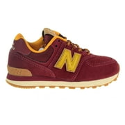 New Balance 574 Little Kids' Shoes Mercury Red/Gold Rush pc574-tm