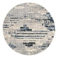 thumbnail image 3 of Unique Loom Tucson Collection Area Rug - Sabino (5' Round Gray/Black), 3 of 7