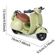 thumbnail image 2 of Laboob Motorcycle Doll Accessory Interactive Rotating Toy for Collectors Chinese Zodiac Design Material Indoor Play, 2 of 4