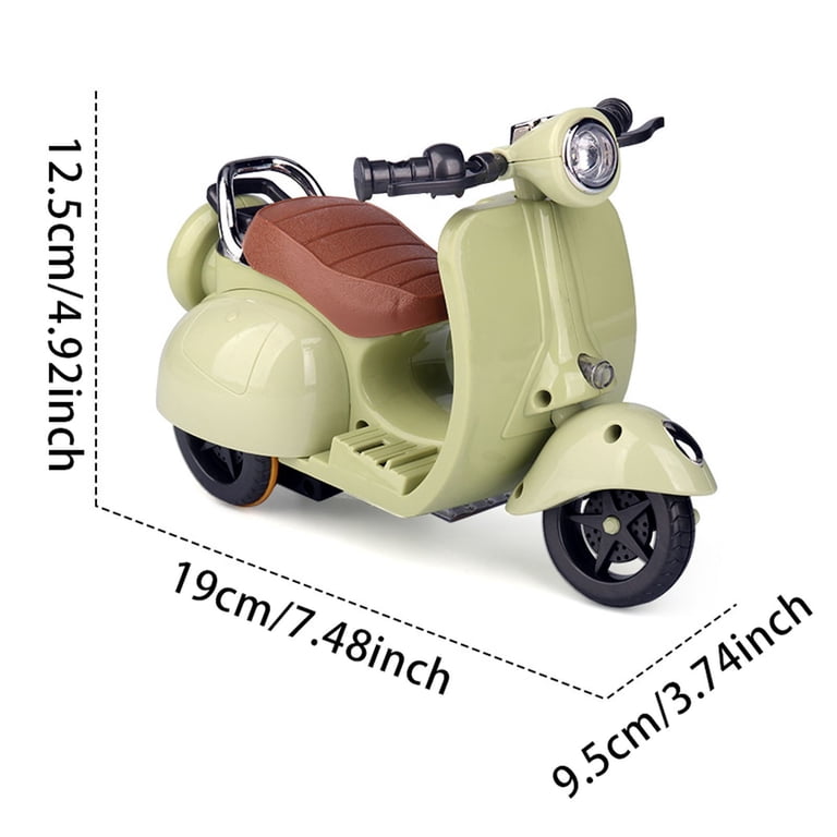 360Motorcycle Model for Kids and Collectors - Cute Sheep Design