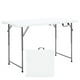 thumbnail image 2 of Costway Mesa Plegable Camping Mesa de Picnic Portátil con Ajuste de Altura Mesa de Comedor para Interior y Exterior 120 x 60 x 48,5/62/74,5 cm, 2 of 10