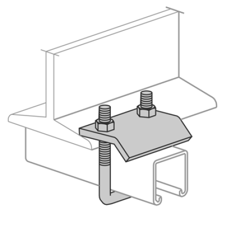 UPC 786364044699 product image for STRUT,BEAM CLAMP,1/4