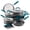 Blue, variant on Rachael Ray Create Delicious Hard-Anodized Aluminum Nonstick Cookware Set, 11-Piece, Red Handles