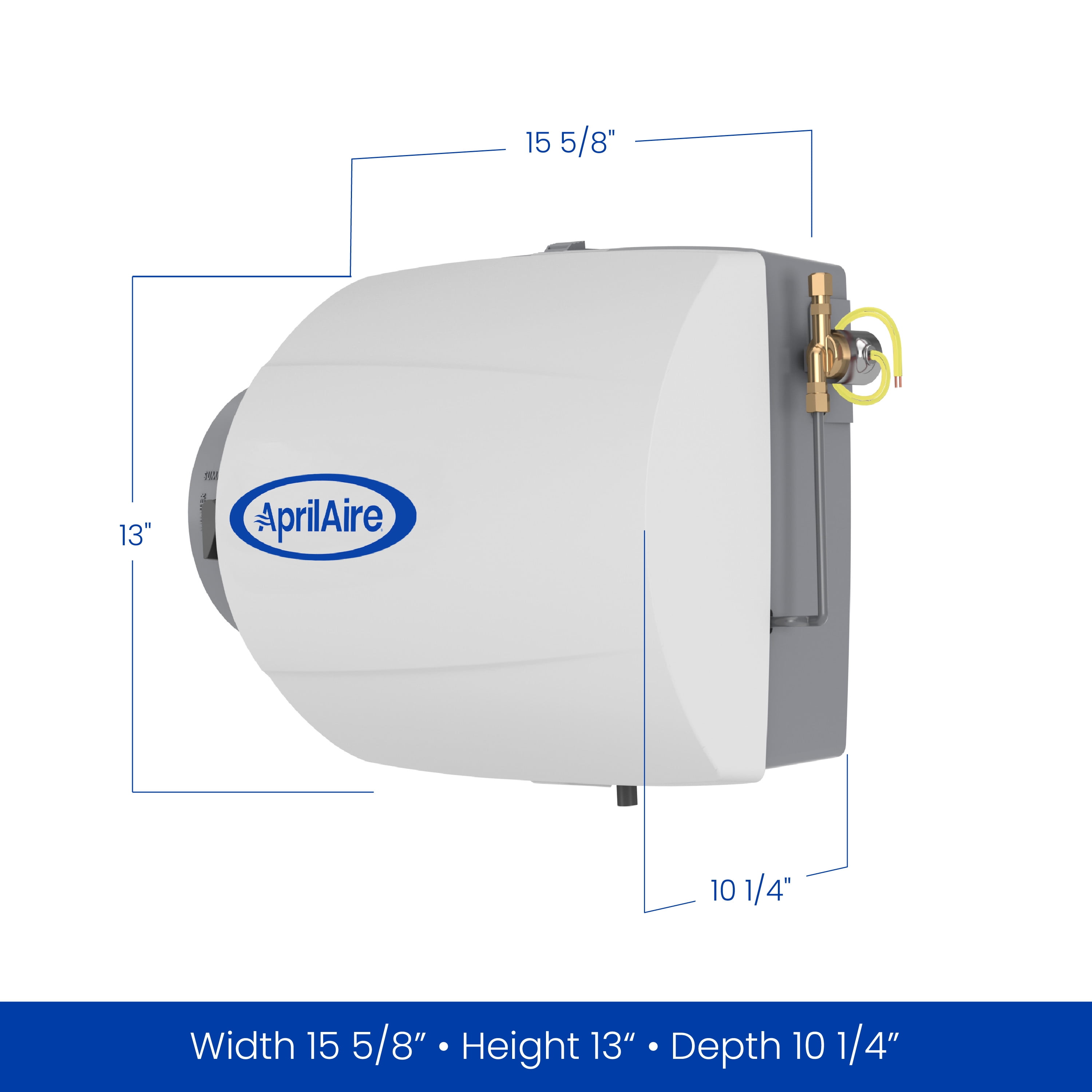 AprilAire 500 Whole-House Humidifier - Automatic - Large Capacity Water Saver Furnace Humidifier for Homes up to 3,000 Sq. Ft.