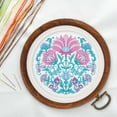 thumbnail image 3 of HEATSHAKING 2Pcs Imitated Wood Embroidery Hoop for Christmas Ornaments and Wall Art, 3 of 8