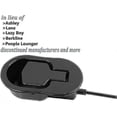 thumbnail image 2 of Universal Recliner Release Handle - Replacement Part for Sofas and Chairs, 2 of 4
