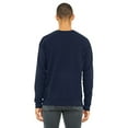 thumbnail image 2 of Bella Canvas Men`s Drop Shoulder Fleece, XL, Navy, 2 of 3