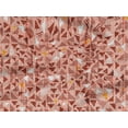 thumbnail image 5 of oneOone Rayon Bittersweet Fabric Texture & Triangle Geometric Sewing Material Print Fabric By The Yard 56 Inch Wide, 5 of 5