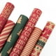 thumbnail image 1 of Papel de regalo Ribbli Christmas Kraft, 6 rollos de 17 x 300 cm, 1 of 5