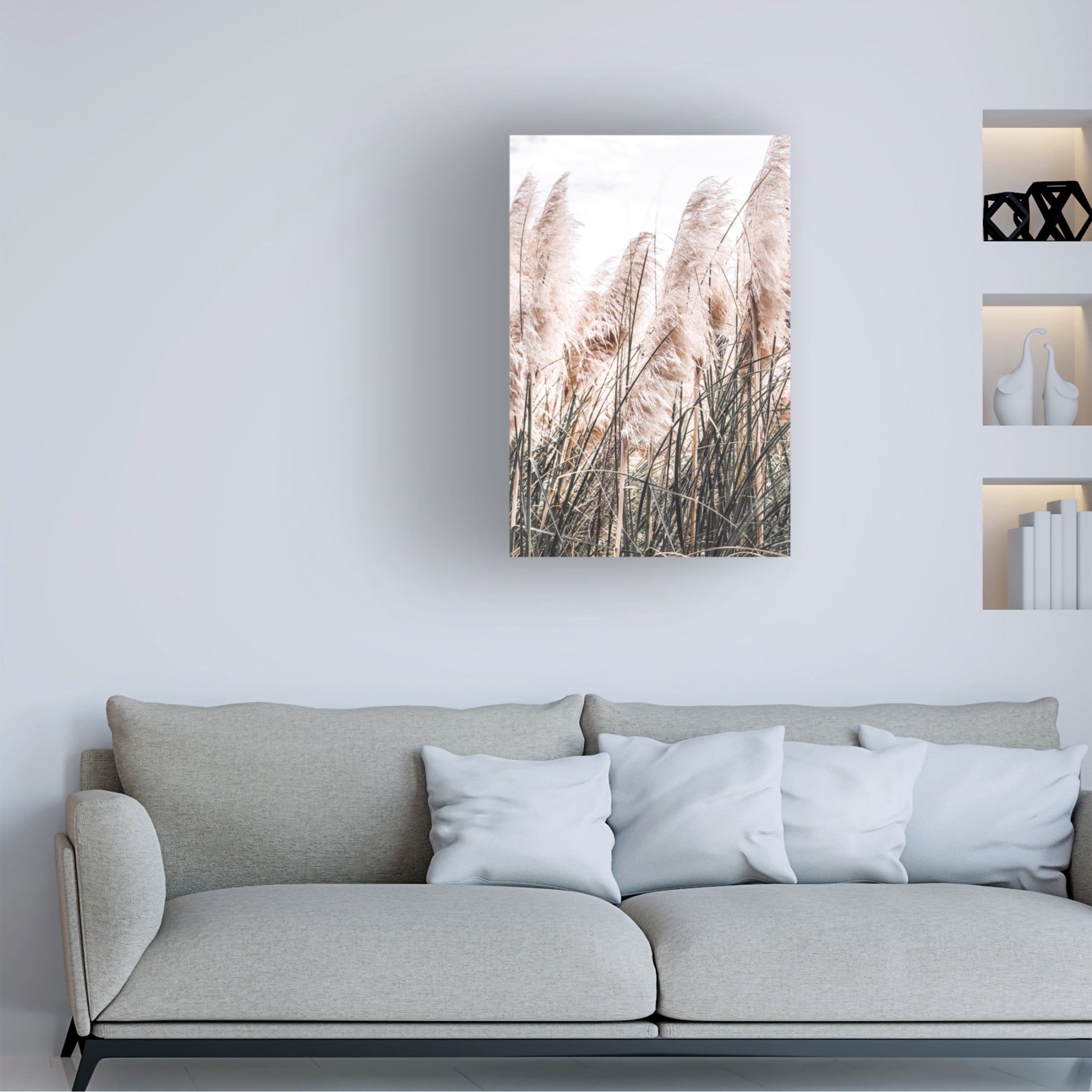 Canvas Wall Art - Incado 'Pampas' Wall Art for Living Room, Bedroom, or Office Décor by Trademark Fine Art - 22 x 32 Inches