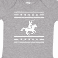 thumbnail image 4 of Inktastic Cowboy Silhouette Team Roping Rodeo Boys or Girls Baby Bodysuit, 4 of 5