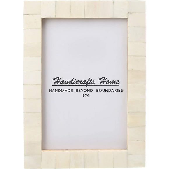 AmPm Picture Frames Photo Frame Sale Chic Shabby Vintage Wooden Handmade Natural Bone Classic Size 4X6 5X7 Inch