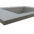 thumbnail image 2 of Bellaterra Home CT3122-DG 31 in. Single Concrete Ramp Sink, Dark Gray, 2 of 7