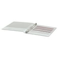 thumbnail image 5 of Economy Round Ring View Binder, 3 Rings, 0.5" Capacity, 11 x 8.5, White, 6/Pack, 5 of 7