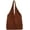 Caramel, variant on Kukuzhu Knitted Hobo Bag Women's Crocheted Shoulder Bag Large Handbags Tote Wool Woven Aesthetic Purse Top Handle Bag
