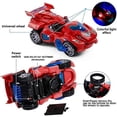 thumbnail image 2 of Electric Dinosaur Transformer Car with Flashing Lights and Sounds for Children 3-7 Years - Educational Toy, 2 of 5