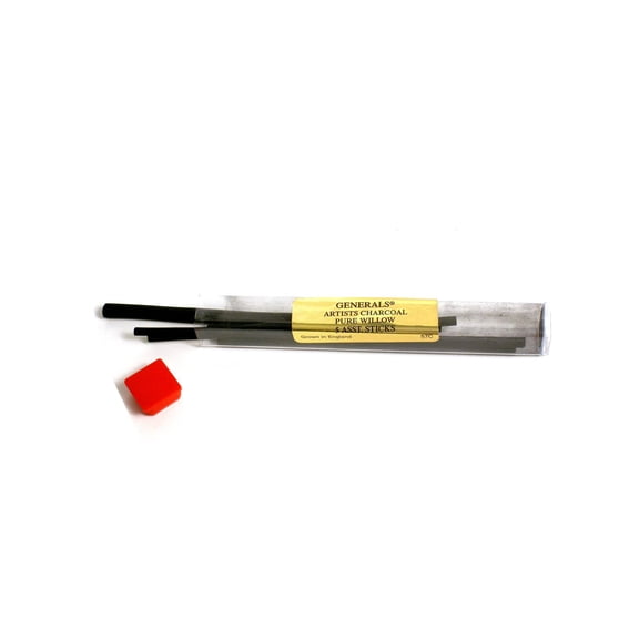 Willow Charcoal tube of 5 (pack of 6)