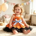 thumbnail image 4 of Baby Caveman Dog Bones Stone Age Dress Outfit Tutu Dresses Girls Dress up Clothes Halloween Kids 6-12 Months, 4 of 6