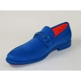 thumbnail image 3 of Men's TAYNO Shoes Soft Micro Suede Slip-on Loafer THE CAPRIO S Royal Blue, 3 of 8