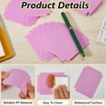 thumbnail image 5 of 1set Plastic Playing Board Game Card Separator Trading Card Dividers Plum 94x70x0.5mm 40 sheets/set, 5 of 9