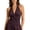Red04, variant on Womens Workout Tops Deep V Halter Tank Top, Front Twist Knot Sleeveless Slim Fit Solid Cami Vest, Stretchy Summer Casual Wrap Top Womens Summer Tops